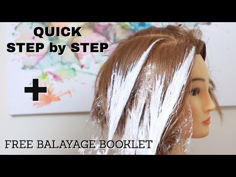 Видео: Балаяж на короткие волосы