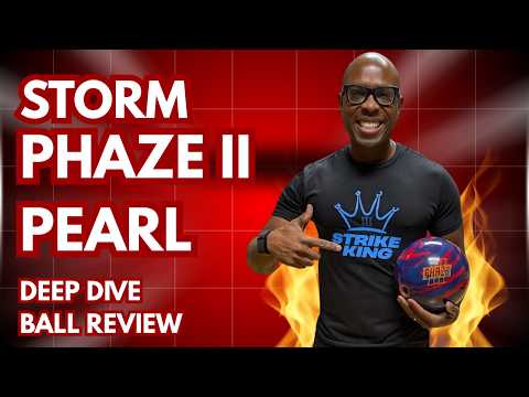 Видео: Мяч, который нам был нужен от Storm | Storm Phaze II Pearl | Обзор мяча Deep Dive