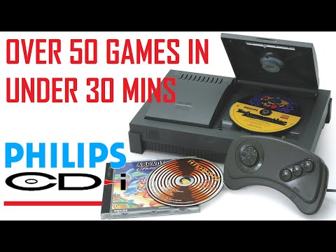 Видео: Более 50 игр Philips CD-i менее чем за 30 минут
