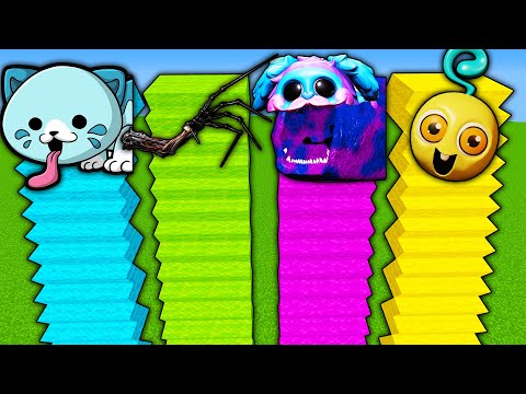 Видео: ВЫБЕРИ ПРАВИЛЬНУЮ ЛЕСТНИЦУ ПРОТОТИП МОПС ГУСЕНИЦА ПОЖИРАТЕЛЬ РЕБЕНОК ДЛИННЫЕ НОГИ КОТ В МАЙНКРАФТ