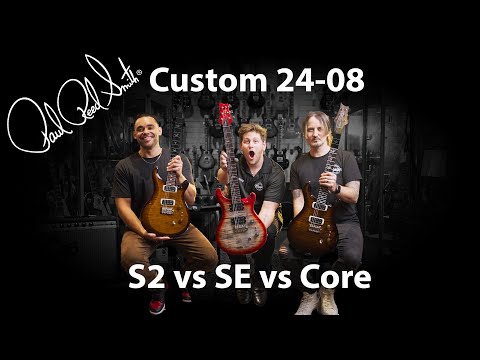 Видео: PRS Custom 24-08, Core против S2 против SE | Mooloolaba Music