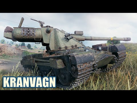 Видео: Kranvagn • 12.6К УРОНА 10 ФРАГОВ • WoT Gameplay