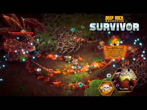 Видео: ✨ ПОСМОТРИМ НА ОГНЕННЫЕ ДРОНЫ - Deep Rock Galactic: Survivor