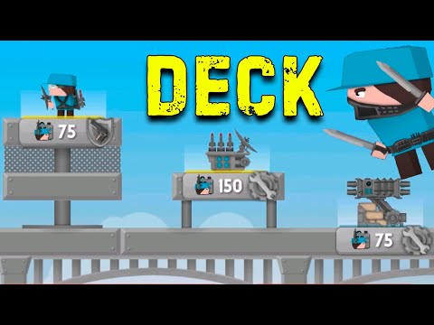 Видео: Test base DECK Clone Armies Tactical Army Game! Тест 1