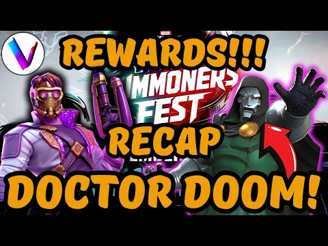 Видео: Обзор первой трансляции Summoner Fest: огромные награды, новый режим и переделанные Доктор Дум и ...
