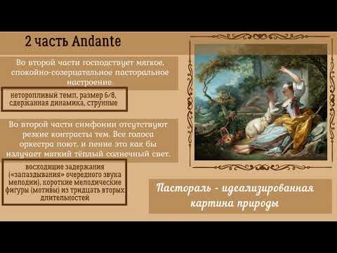 Видео: В. Моцарт Симфония №40 описание, темы