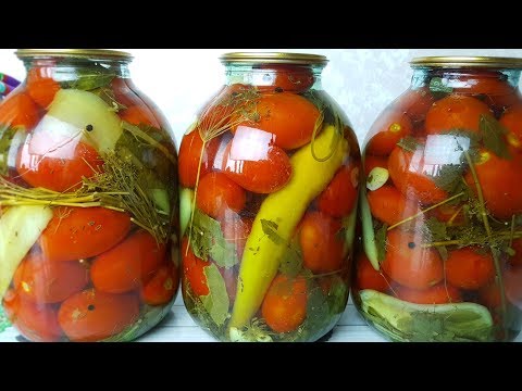 Видео: Маринованные помидоры. Цыганка готовит. Gipsy cuisine.🍅👍