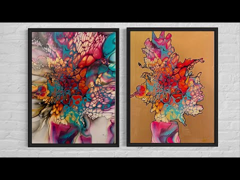 Видео: Посмотрите, как Fluid Art Bloom превращается из красивого в WOW!