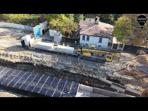 Видео: 01.11.2024 - Реконструкция на ул. Опълченска в гр. София [E04]