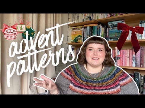 Видео: 25 моделей для вязания спицами для Адвента, учитывающих размеры | Рождество 2025 | Эпизод 10. Кэт...