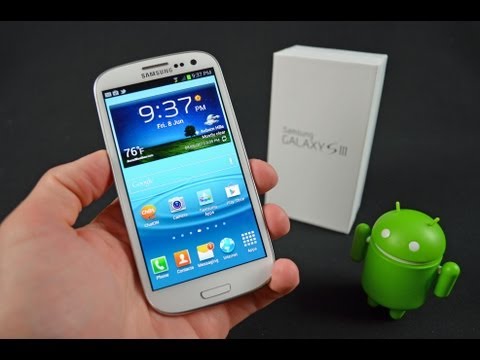 Видео: Samsung Galaxy S III: распаковка и обзор