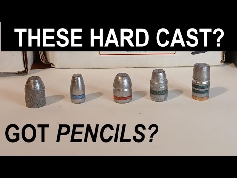 Видео: Эти литые пули? Проверьте их карандашами!