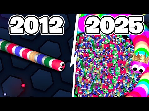 Видео: Оглядываясь назад на игры .IO — Slither.io