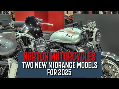 Видео: 🚨 NORTON Motorcycles представит 2 НОВЫХ мотоцикла среднего класса на выставке EICMA 2025 в Милане.