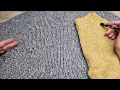 Видео: Урок в Куруновске. Реглан и реглан - погон в одном изделии.