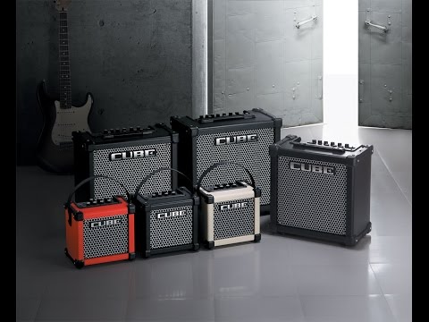 Видео: Обзор комбиков ROLAND M-CUBE-GX и ROLAND CUBE-20GX Часть 1