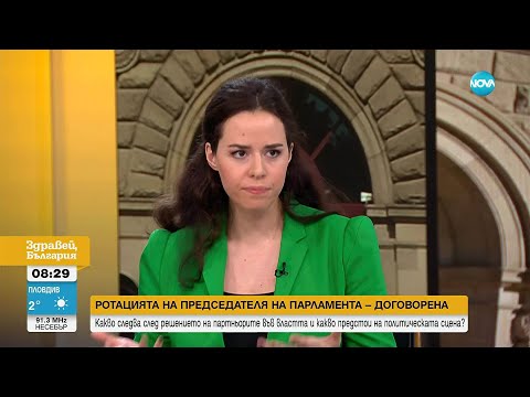 Видео: Какво следва след решението на партньорите да сменят председателя на НС