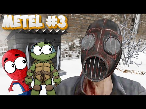 Видео: СБЕЖАЛИ ИЗ САРАЯ МАНЬЯКА - Metel - Horror Escape #3 (спайдер и ниндзяго)