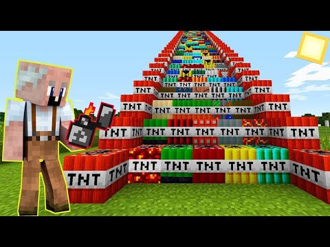 Видео: ЭТО ВСЕ САМЫЕ МОЩНЫЕ ТНТ ДИНАМИТЫ В МАЙНКРАФТ УНИЧТОЖИЛИ ДОМ БАБКИ ГРЕННИ MINECRAFT ТРОЛЛИНГ ЛОВУШКА