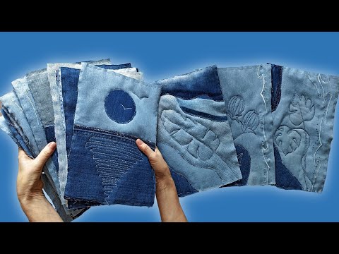Видео: Джинсовые переделки. Мой большой проект который вдохновляет. От блоков до готового результата