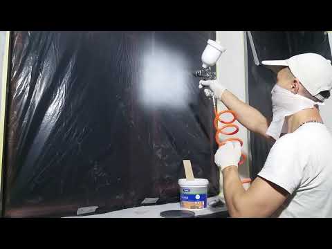 Видео: Краскопульт для покраски водоэмульсионной краской