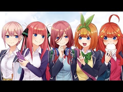 Видео: аниме клип  пять невест