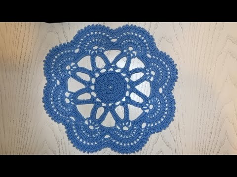 Видео: Салфетка "Нежность" Крючком — Подробный Мастер-Класс Для Начинающих | Ажурная Круглая Салфетка