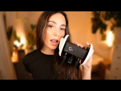 Видео: ASMR чистые влажные звуки рта 👄 5 ЧАСОВ с 👂🏼3Dio👂🏼 Без разговоров 🤫