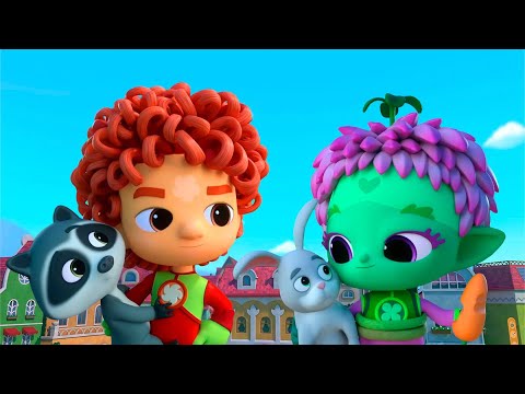 Видео: Команда Флоры – Пушистые беглецы 🐇 – 35 серия | Познавательный мультик о природе