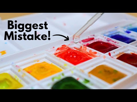 Видео: Самая большая ошибка художников-акварелистов (жаль, что я не знал этого ДО того, как начал работать)