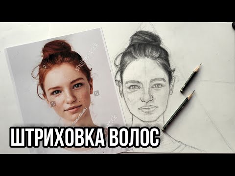 Видео: Урок 2/4 (Штриховка Волос)