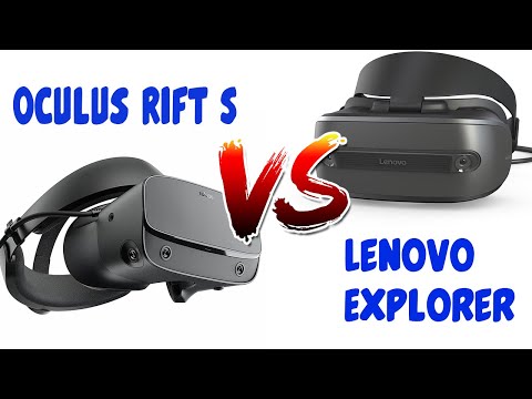 Видео: Сравнение Oculus Rift S и Lenovo Explorer