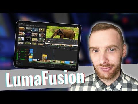 Видео: Монтаж видео на iPad Pro в LumaFusion при помощи SLog2