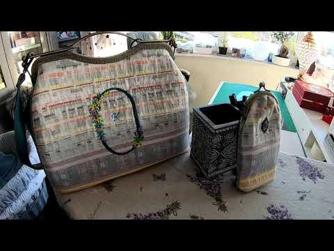 Видео: МК 4 урок Сумка 👜 Саквояж с Фермуаром ! Для начинающих шьём сами ! Olga Kirchgessner