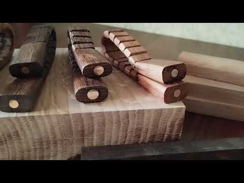 Видео: Чётки перекидные из Экзотических пород дерева