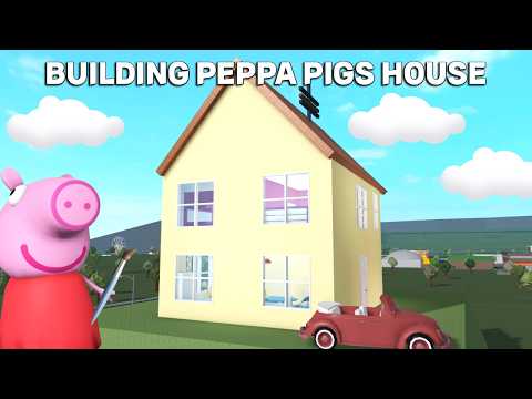 Видео: Я построил дом для Свинки Пеппы в Блоксбурге