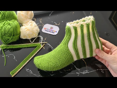 Видео: Гарантия лайка ✅ Как связать носки мужские-женские модели пинеток ✅