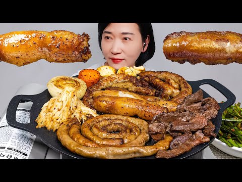 Видео: ЖАРЕНЫЕ ГОВЯЖЬИ КИШКИ АСМР МУКБАНГ EATING SOUNDS
