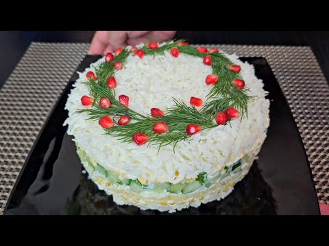 Видео: КОРОЛЕВСКИЙ САЛАТ🔥"ГОСТИ В ШОКЕ ИЗ ЧЕГО ЖЕ ОН"❗ А ВКУСНЫЙ КАКОЙ! ПОКОРЯЕТ ВСЕХ КТО ПРОБОВАЛ!!!
