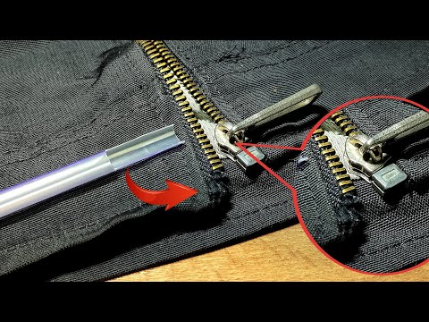 Видео: ПОРТНЫЕ не хотят, чтобы вы это знали. починка МОЛНИИ на вашей любимой КУРТКЕ.