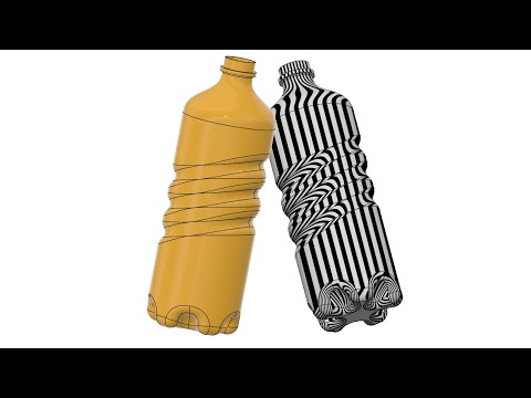 Видео: P.41. Water bottle in Fusion 360 (Surface) / Моделируем бутылку для воды Fusion 360