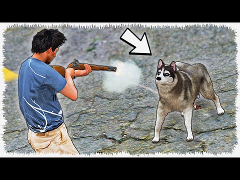 Видео: Ит атқыштар Рексті атты 😯 (GTA V)