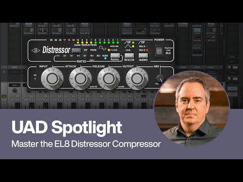 Видео: UAD Spotlight | Полное руководство по плагину Distressor