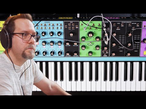 Видео: Создание эмбиент-музыки с помощью Moog Matriarch