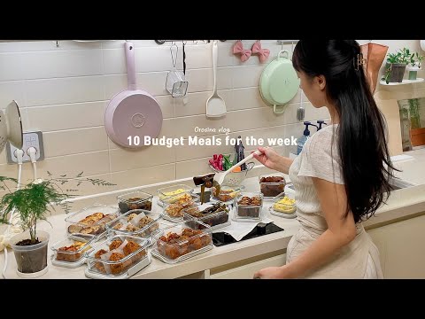 Видео: 10 Бюджетных Meal Prep | Закупка🛒 | Простые Полезные Рецепты, Air Fryer