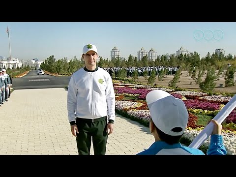 Видео: В Туркменистане прошла масштабная осенняя озеленительная кампания