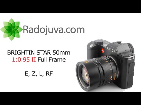 Видео: Обзор BRIGHTIN STAR 50mm 1:0.95 II, Full Frame, E, Z, L, RF, с примерами фотографий