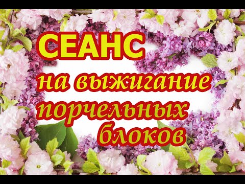 Видео: Очищающий и оздоровляющий Сеанс на выжигание порчельных блоков🔥