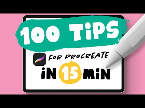 Видео: 100 СОВЕТОВ PROCREATE за 15 МИН.