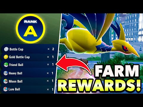 Видео: ЛЕГКО поднимайтесь по рейтингу, чтобы ПОЛУЧАТЬ БЕЗУМНЫЕ награды в Pokémon Legends Z-A